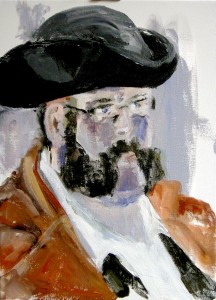 Mycroft Milverton Pirate Liver Sketch Club Diane Clarke