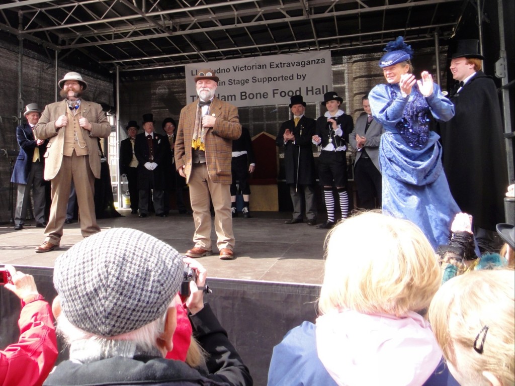 Llandudno Victorian Extravaganza Mycroft Milverton Brox Baslow Best Dressed GentlemanMan First Second Prize Costume